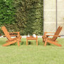 Voir la diapositive 1 : VIDAXL Ensemble de salon de jardin Adirondack 3 pcs bois acacia solide