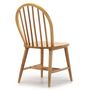 Voir la diapositive 4 : VS VENTA-STOCK Pack 2 chaises Clarck Couleur Chêne, Bois Massif, 48 cm x 48 cm x 92 cm