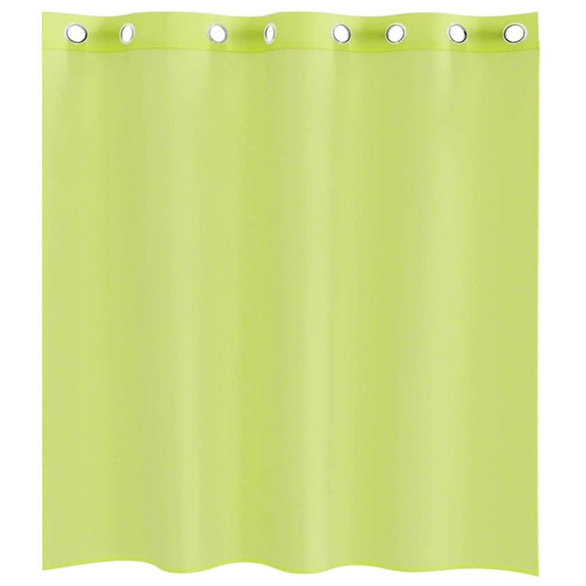 VIDAXL Rideaux en voile avec œillets 2 pcs vert pomme 140x140 cm