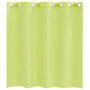 Voir la diapositive 4 : VIDAXL Rideaux en voile avec œillets 2 pcs vert pomme 140x140 cm