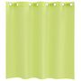 Voir la diapositive 4 : VIDAXL Rideaux en voile avec œillets 2 pcs vert pomme 140x140 cm