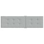 Voir la diapositive 5 : VIDAXL Coussin de chaise longue gris clair melange (75+105)x50x3 cm