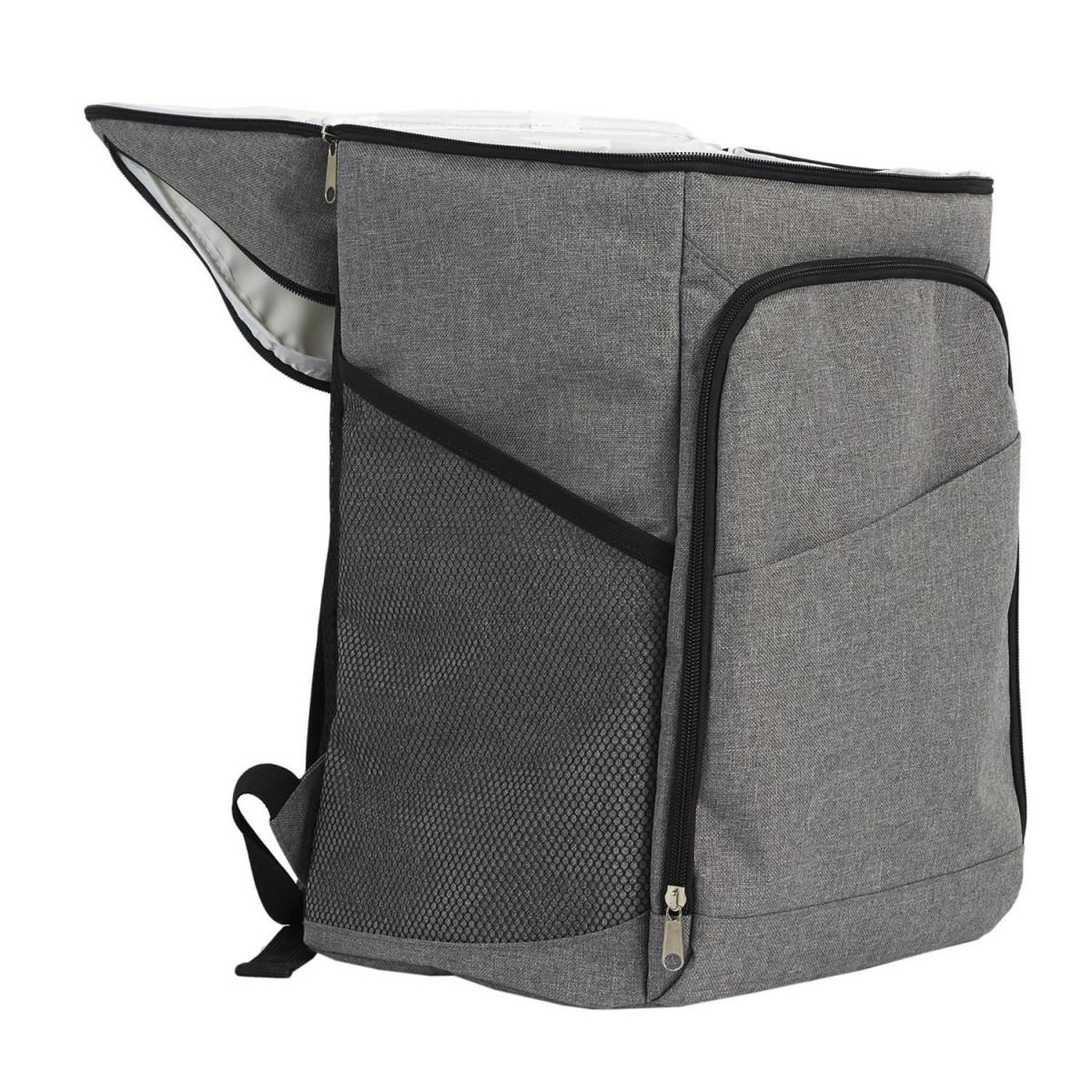 Voir la diapositive 6 : COOK CONCEPT Sac à Dos Fraîcheur  Multipoches  26L Gris