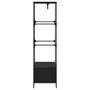 Voir la diapositive 5 : VIDAXL Armoire noir 90x50x180 cm bois d'ingénierie