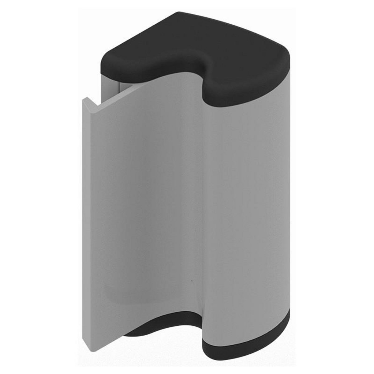 LA CROISEE DS Fermeture semi automatique 200mm alu SORGHO RAL9006 LA CROISEE DS DS6129 007