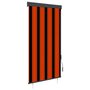 Voir la diapositive 1 : VIDAXL Store roulant d'exterieur 80x250 cm Orange et marron