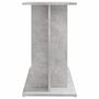 Voir la diapositive 5 : VIDAXL Support pour aquarium gris béton 80x35x60 cm bois d ingénierie