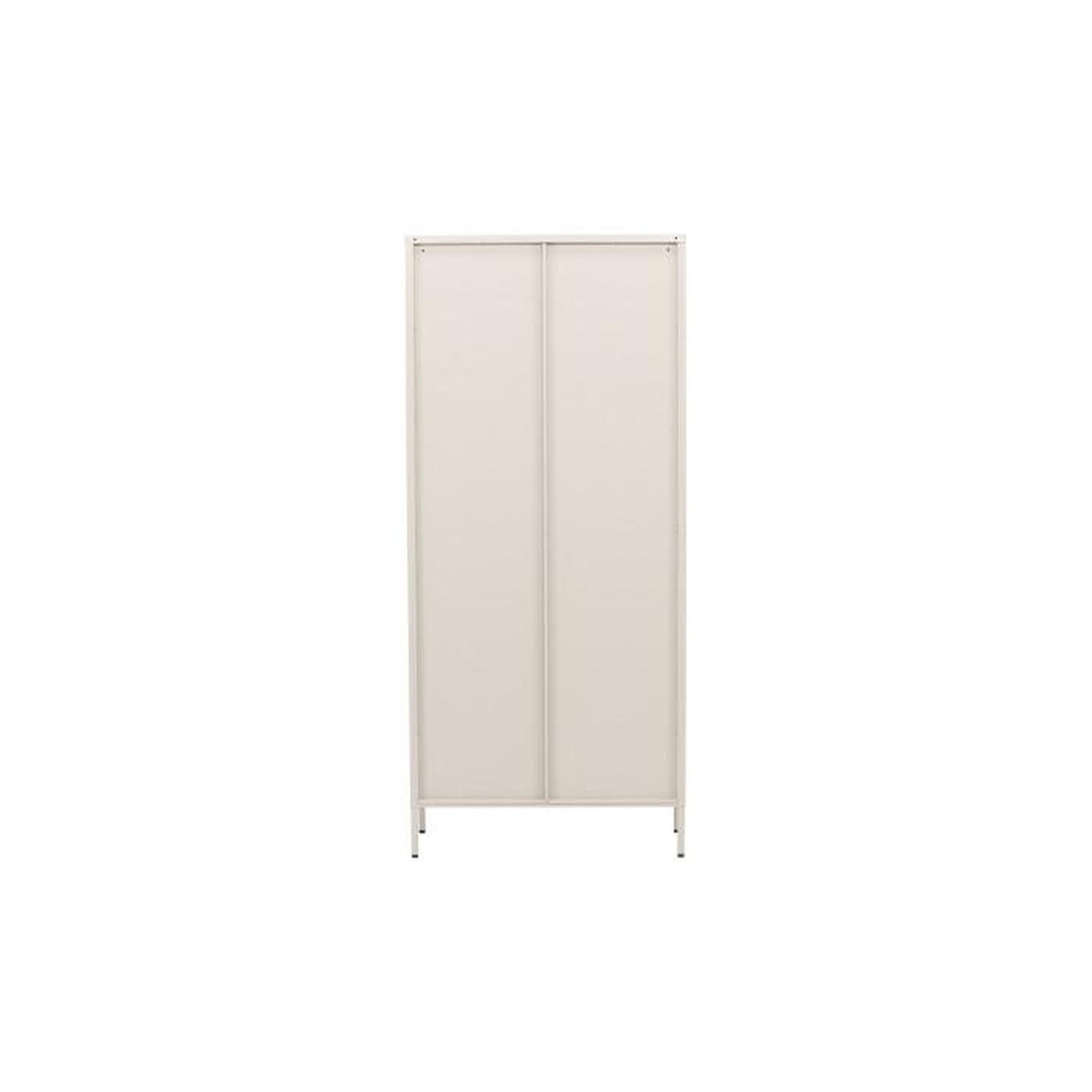 Voir la diapositive 6 : Paris Prix Vitrine Design en Métal  Lima  180cm Beige