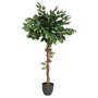  Plante Artificielle  Ficus  130cm Vert