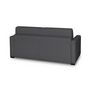 Voir la diapositive 4 : Canapé convertible système couchage express matelas 140x190 17cm 3 places en tissu DYLAN 