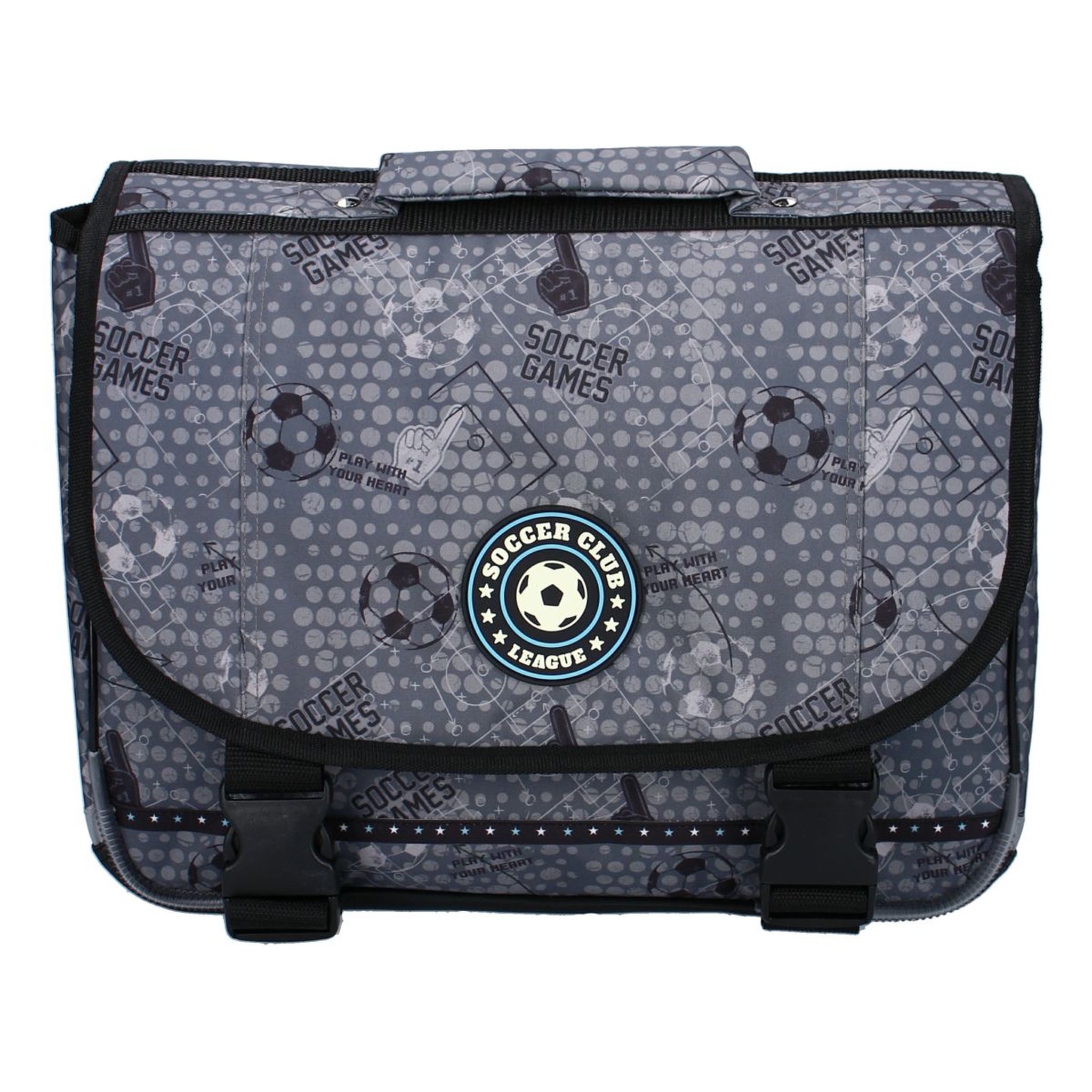 Voir la diapositive 1 : Cartable 38 cm CP/CE1/CE2 FOOTBALL