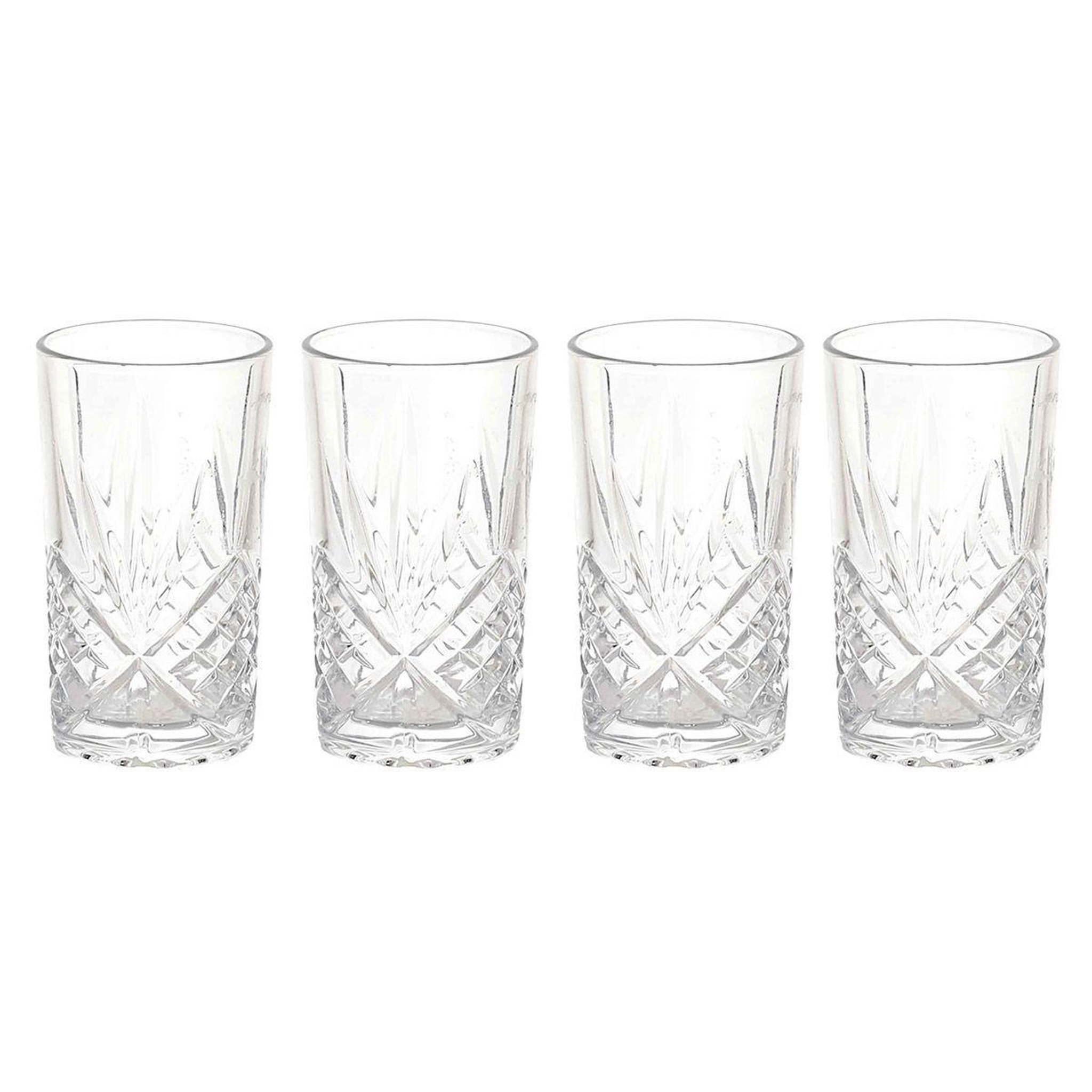 COOK CONCEPT Lot de 4 verres à cocktail  royal  40cl transparent