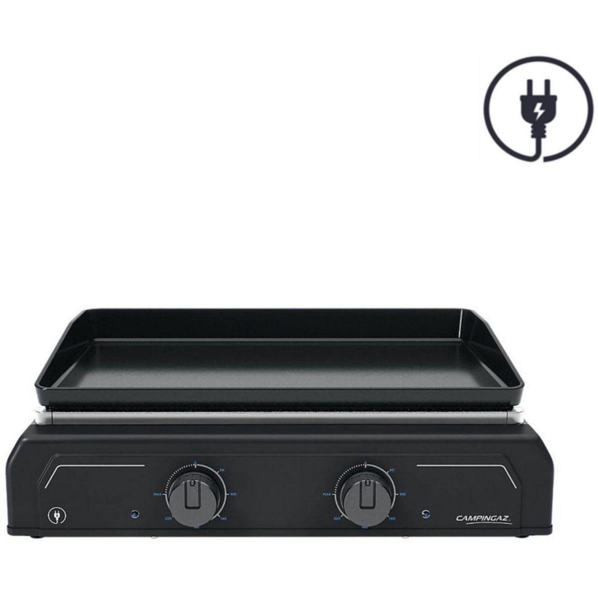 CAMPINGAZ Plancha électrique a poser Electric 2 XD Fonte emaille