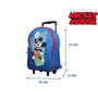 Voir la diapositive 6 : Bagtrotter BAGTROTTER Sac à dos à roulettes 31 cm Disney Mickey Bleu