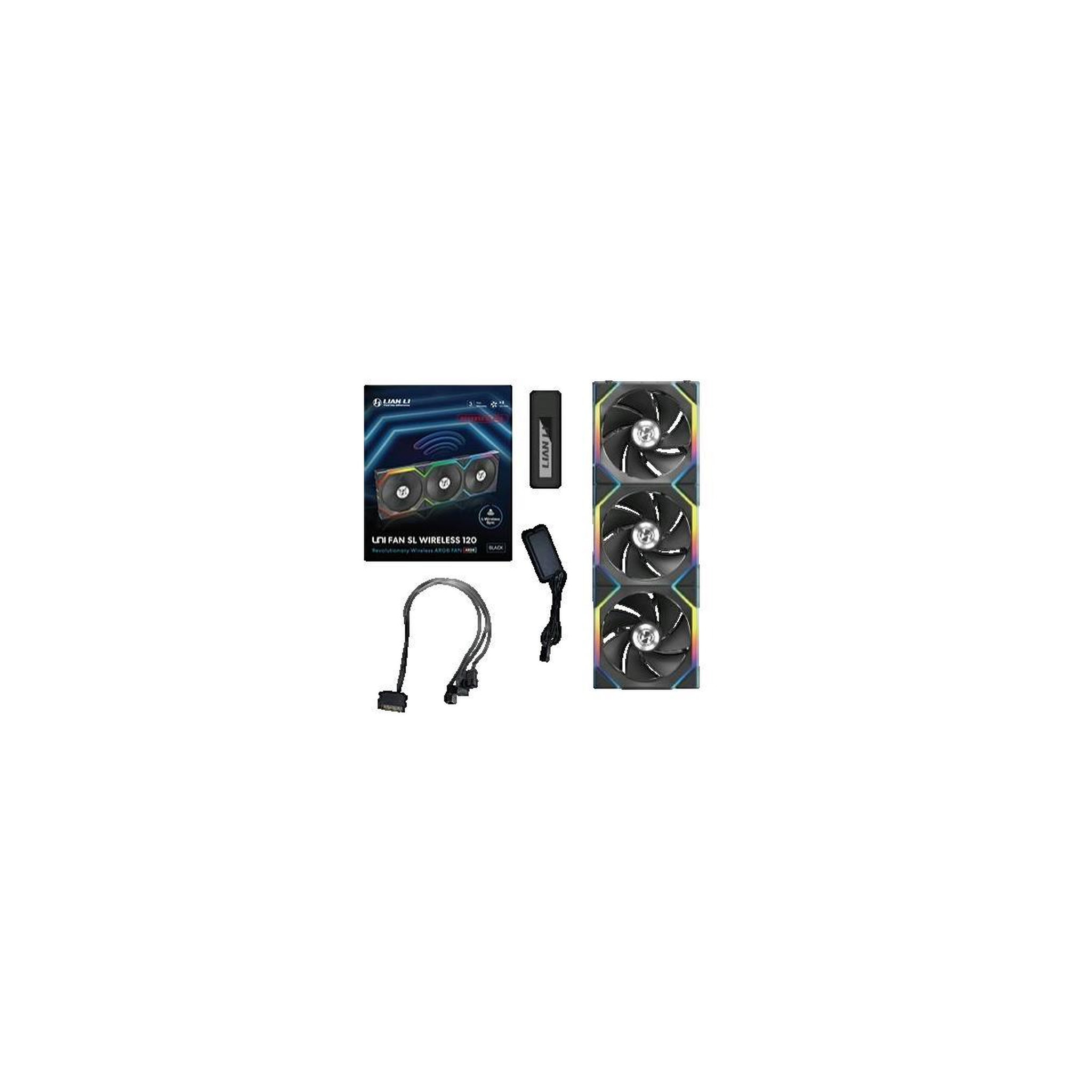 Lian-li Ventilateur PC Lian Li UNI FAN SL Wireless 120 Reverse Blade ARGB