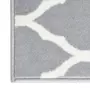 VIDAXL Tapis BCF Gris et blanc 100x150 cm