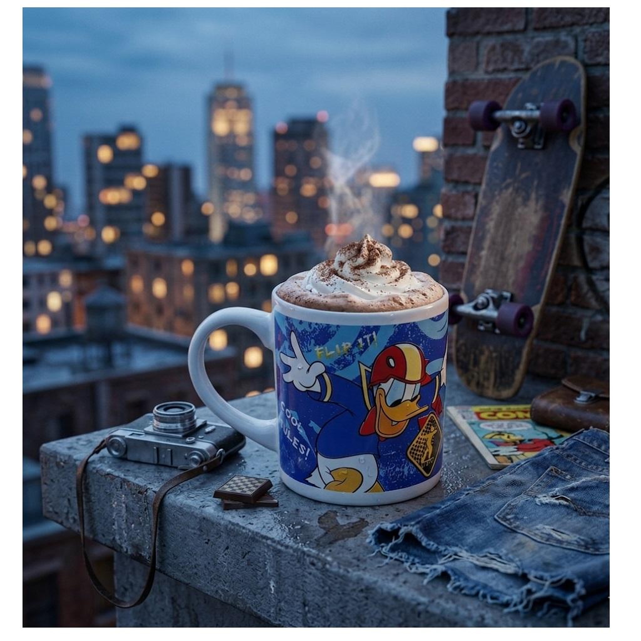 Voir la diapositive 5 : Eden Mug en céramique décoré mickey mouse – 8 cm