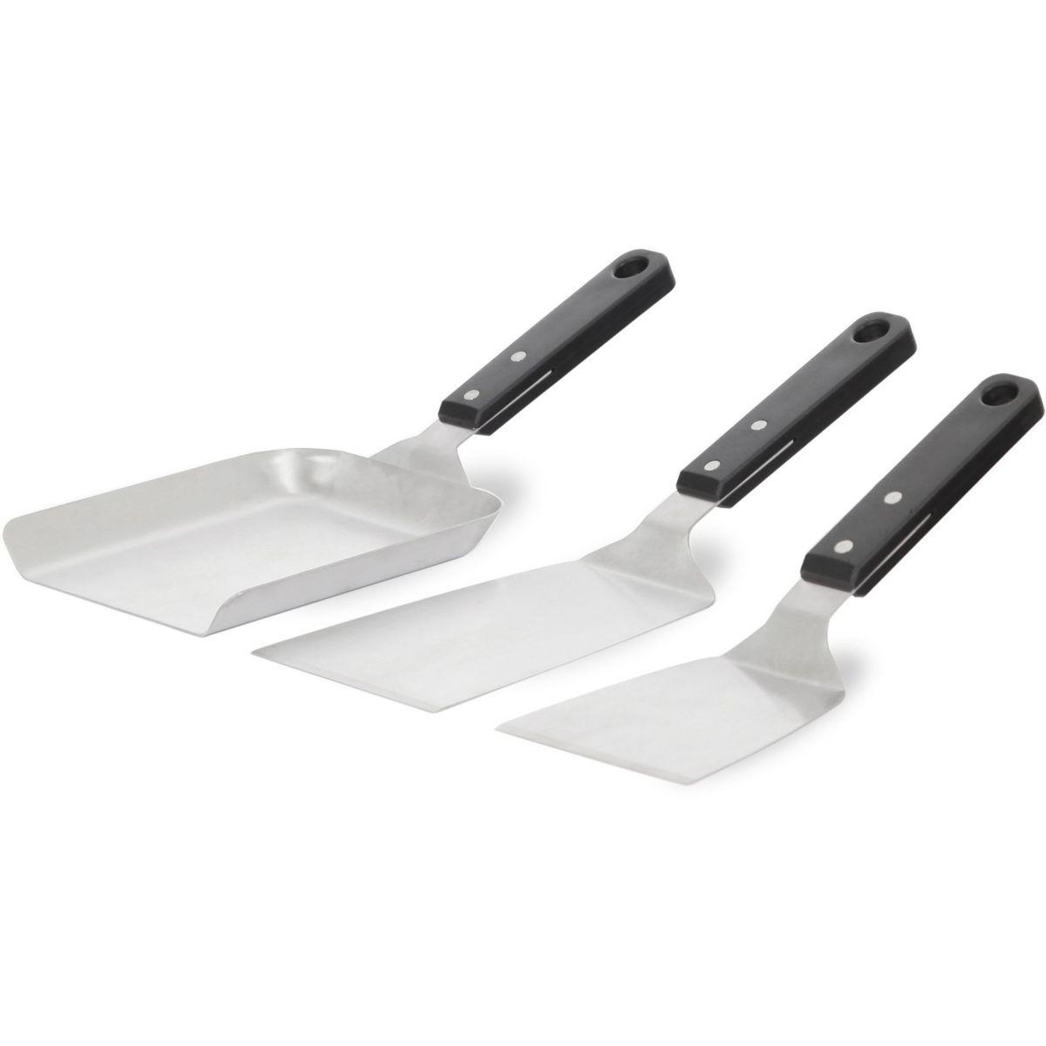 Le marquier Ustensile plancha kit 3 spatules inox