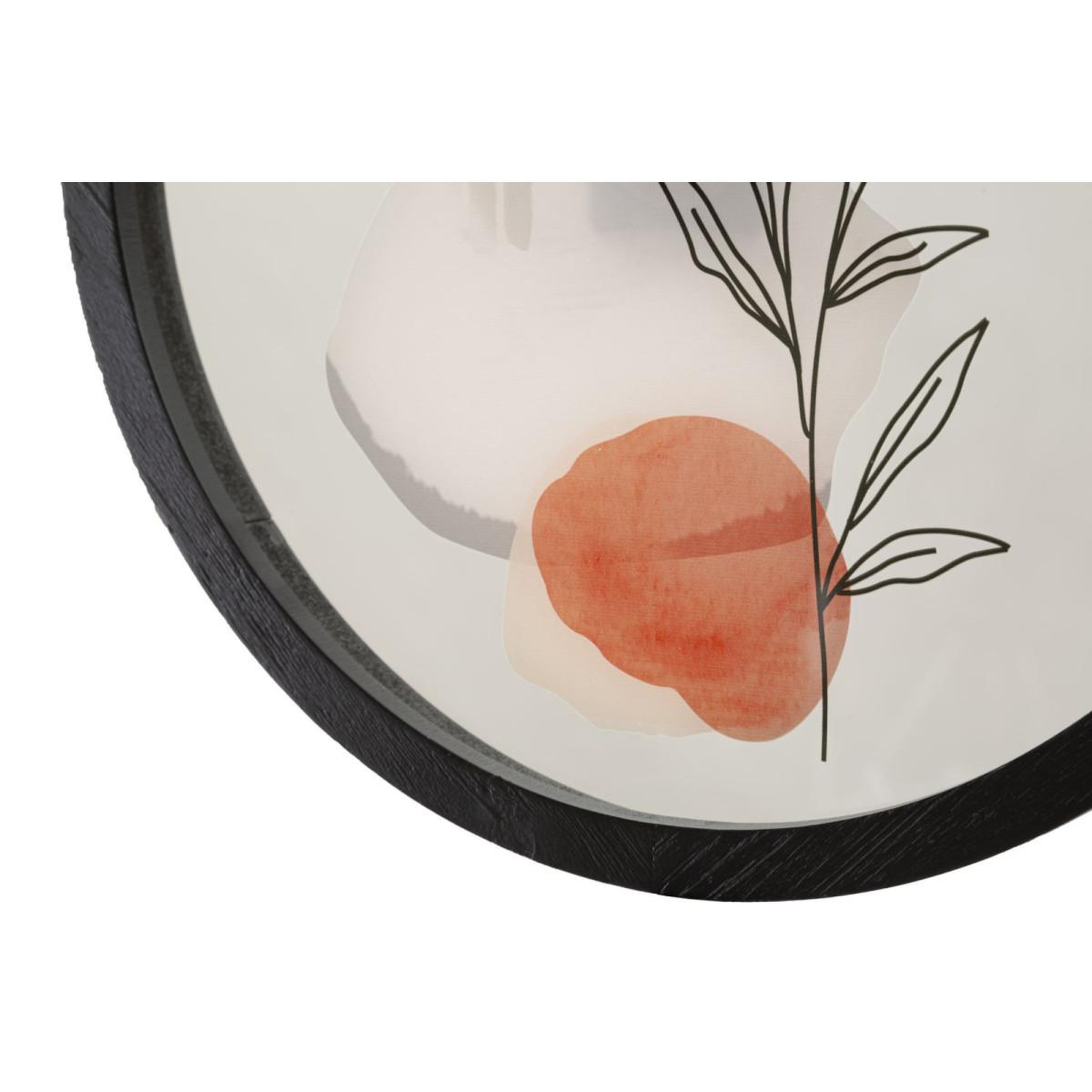 Voir la diapositive 4 : Paris Prix Horloge murale en verre  rose  40cm multicolore