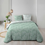 Paris Prix Parure de Lit 3 Pièces  Malia  260x240cm Sauge