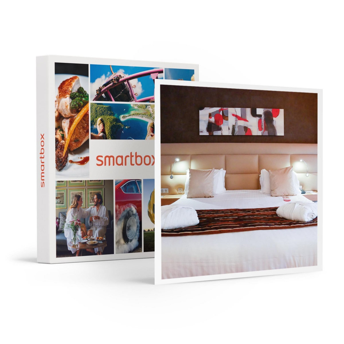 Smartbox Echappée romantique : 2 jours en hôtel 4* avec dîner et vin à quelques pas du Vieux-Lille - Coffret Cadeau Séjour