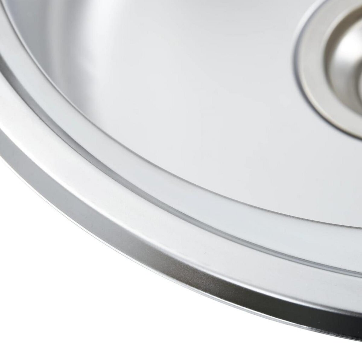 VIDAXL Evier de cuisine avec crepine et piege Acier inoxydable