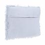 Voir la diapositive 3 : ATMOSPHERA Coussin Imitation Fourrure  Long  45x45cm Gris