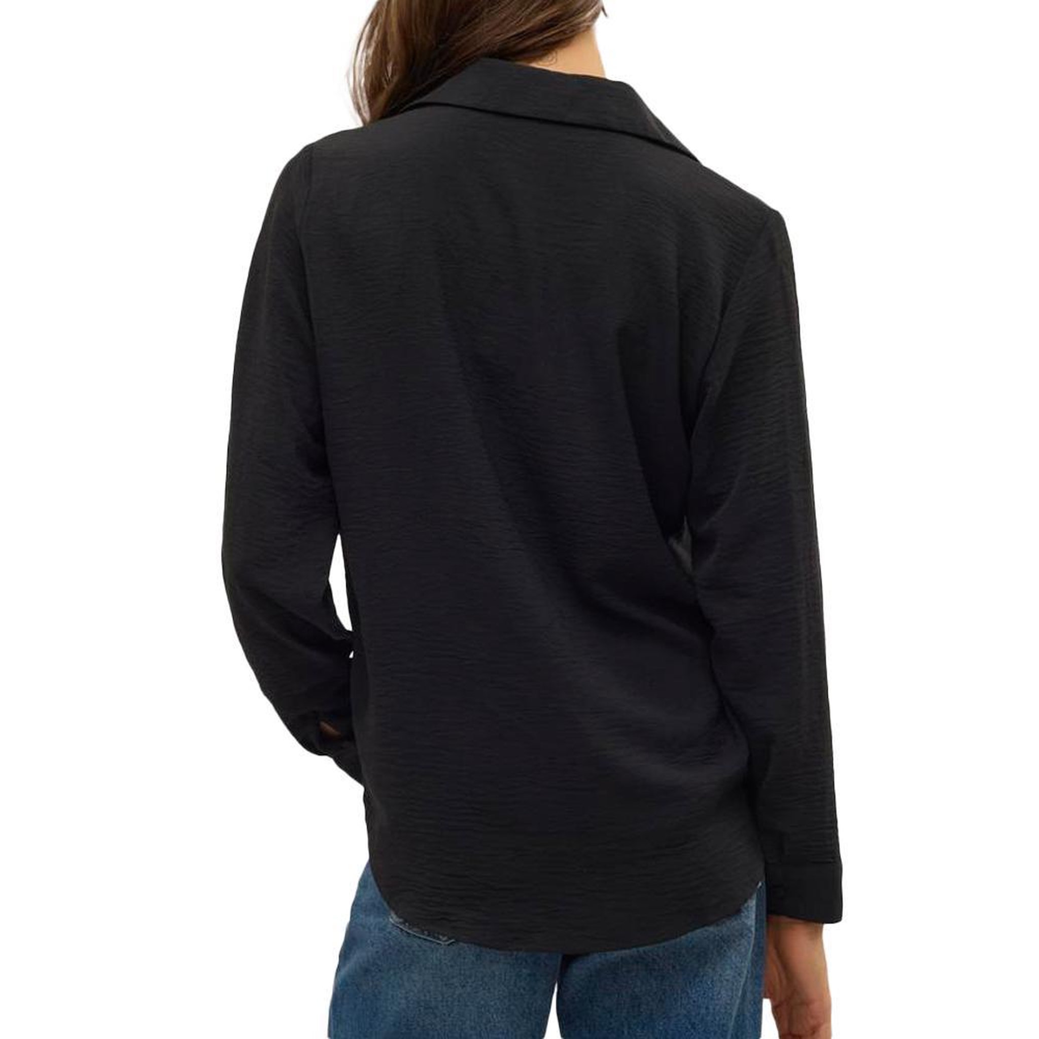 Voir la diapositive 2 : Vero Moda Blouse Noire Femme Vero Moda Malva