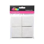 Paris Prix Lot de 4 Mini Châssis  Chagall  5x5cm Blanc