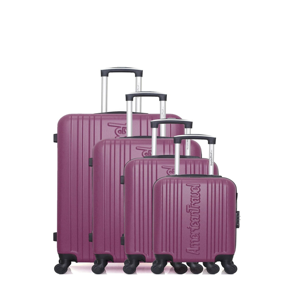 AMERICAN TRAVEL AMERICAN TRAVEL - Set de 4 Valises SPRINGFIELD-M 75 cm 4 Roues