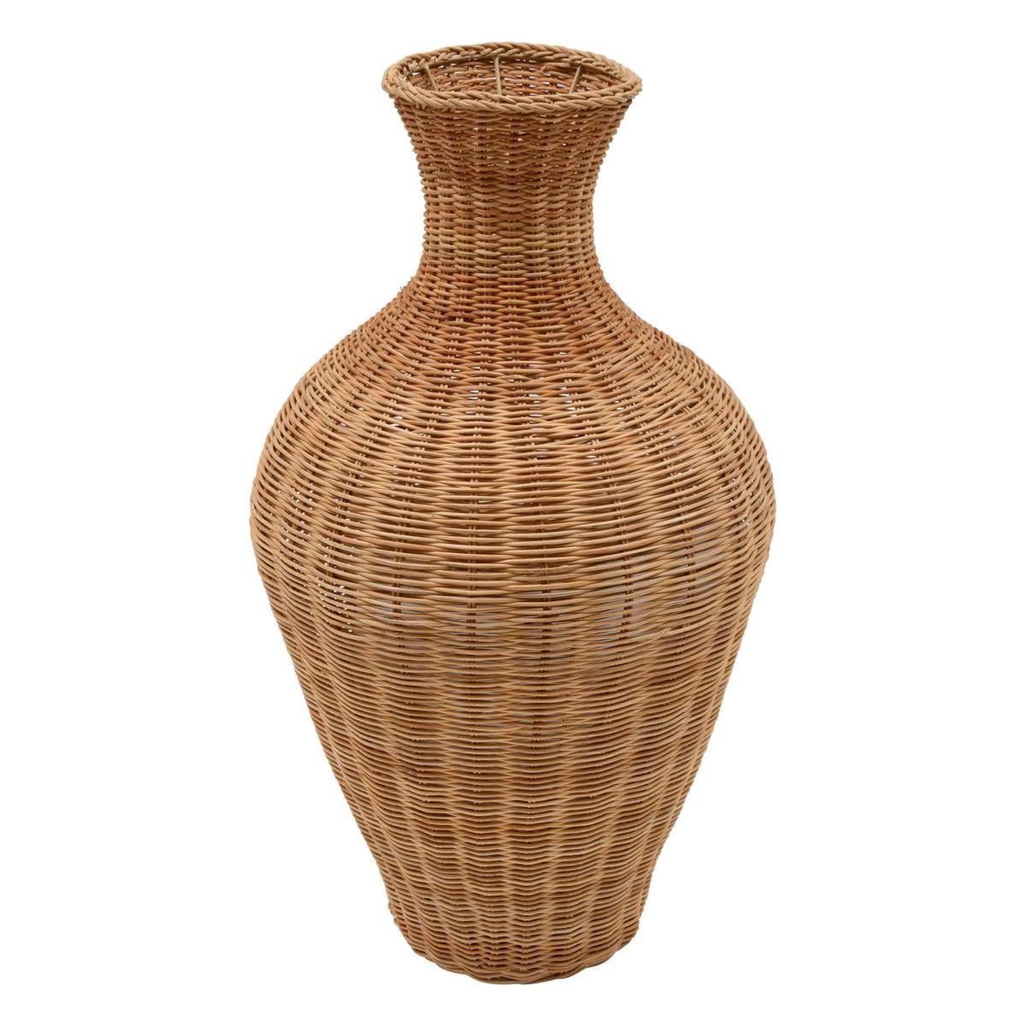 ATMOSPHERA Vase déco en rotin  melia  70cm naturel