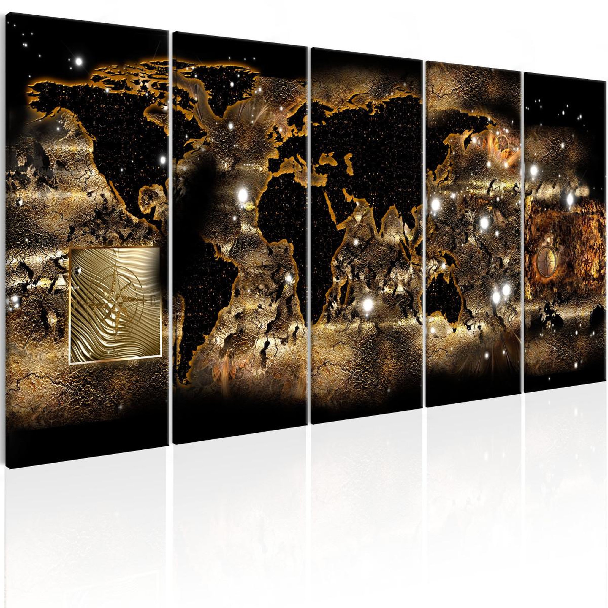 Voir la diapositive 1 : Paris Prix Tableau imprimé  world at night