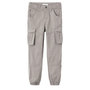 Voir la diapositive 5 : NAME IT Pantalon Cargo Gris Clair Garçon Name it Cargo