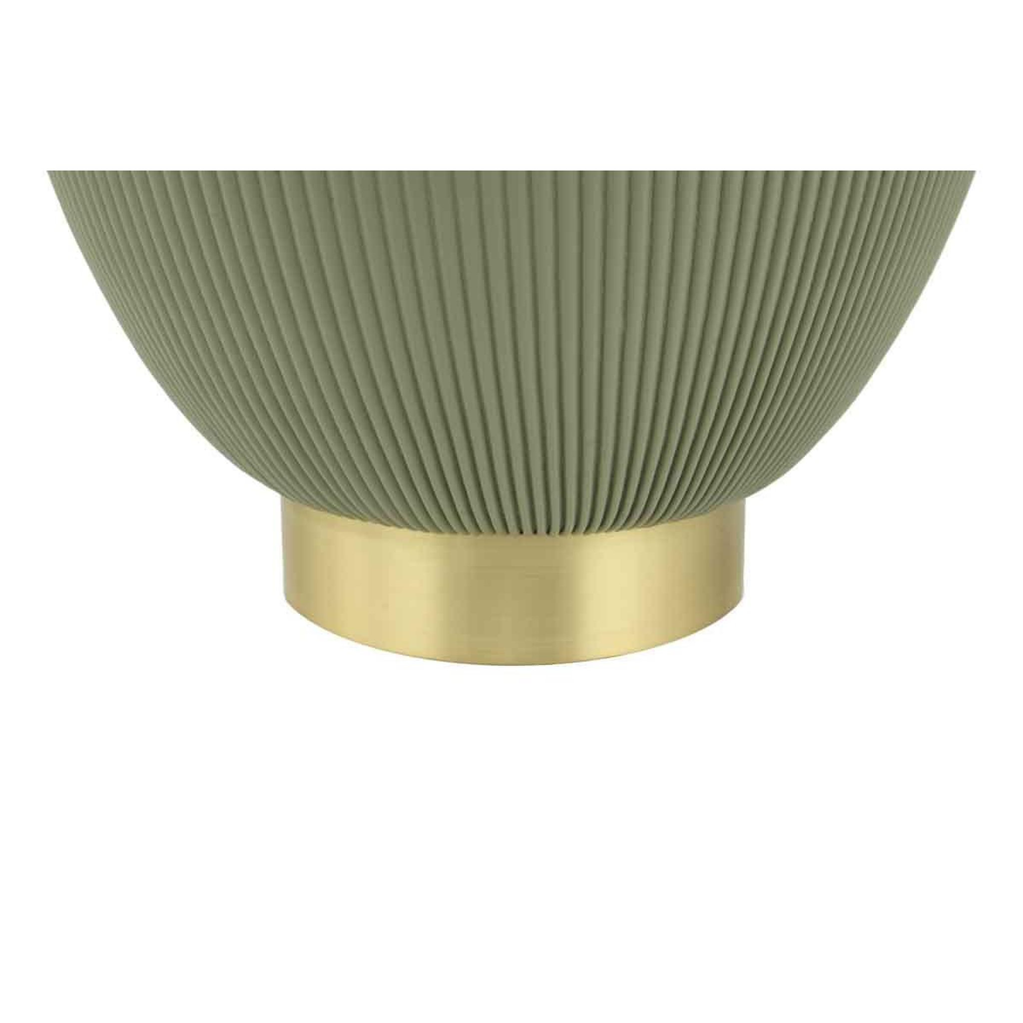 Voir la diapositive 4 : Paris Prix Table d'appoint design  jokai  47cm vert & or