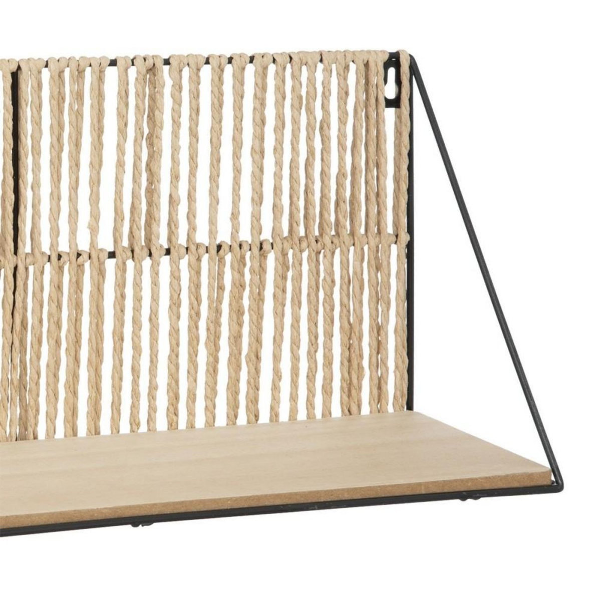 ATMOSPHERA Étagère murale corde et métal Cosy