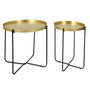 Voir la diapositive 3 : Paris Prix Table d'Appoint Design  Alia  35cm Or