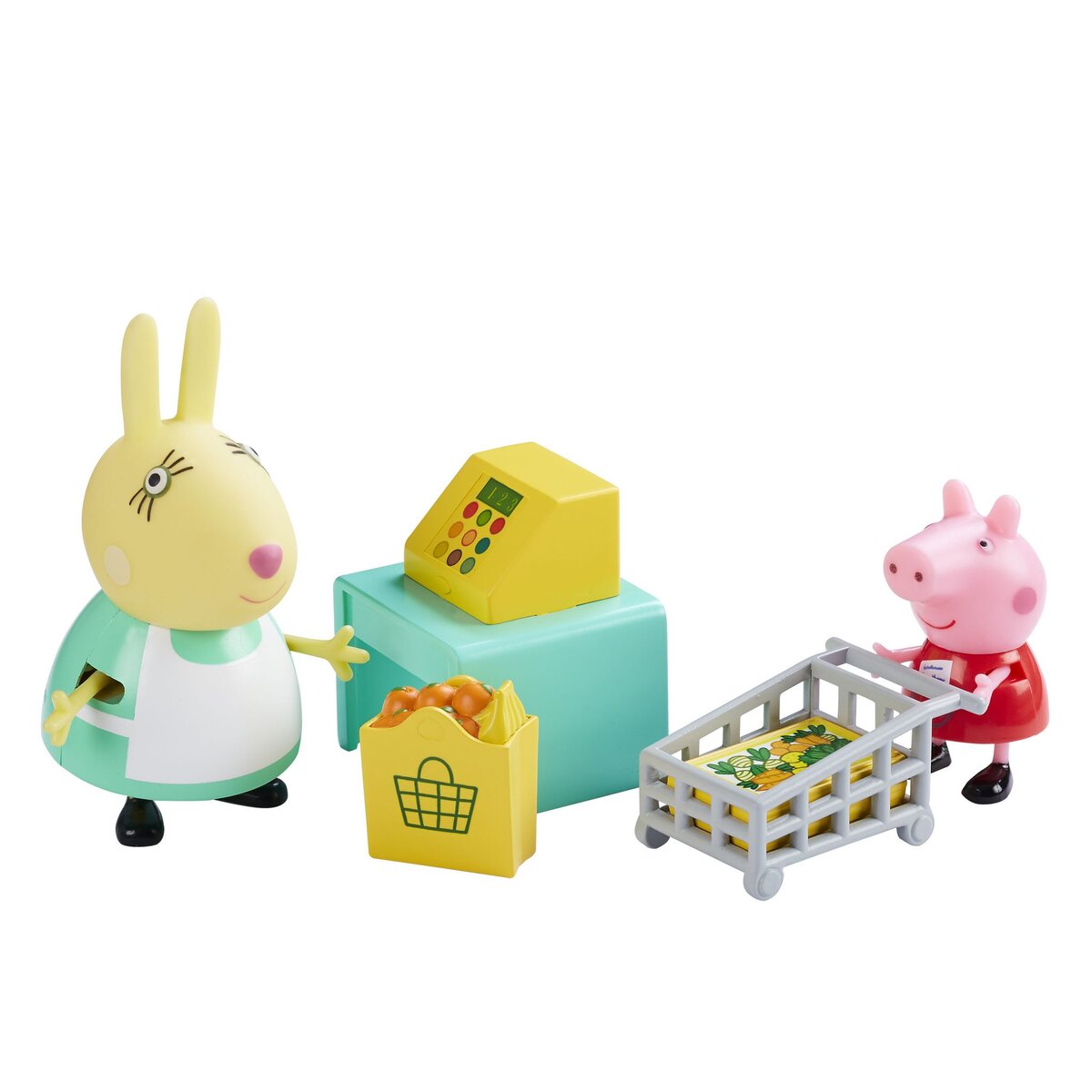 GIOCHI PREZIOSI Coffret supermarché avec figurines et accessoires - Peppa Pig