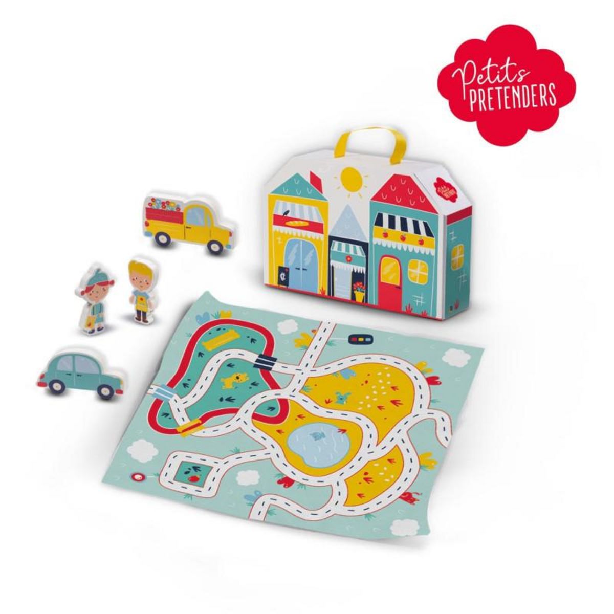 SES SES Petit Pretenders Shopping Street Play Case 18015