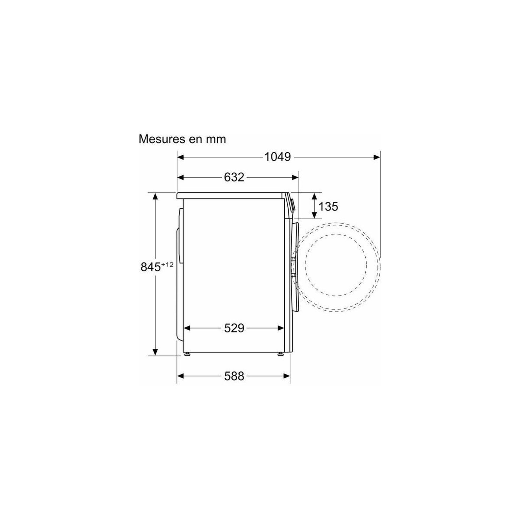 Voir la diapositive 5 : BOSCH Lave linge hublot wgg254fqfr