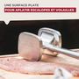 Voir la diapositive 6 : Fackelmann Attendrisseur à viande en aluminium 28 cm Fackelmann Basic