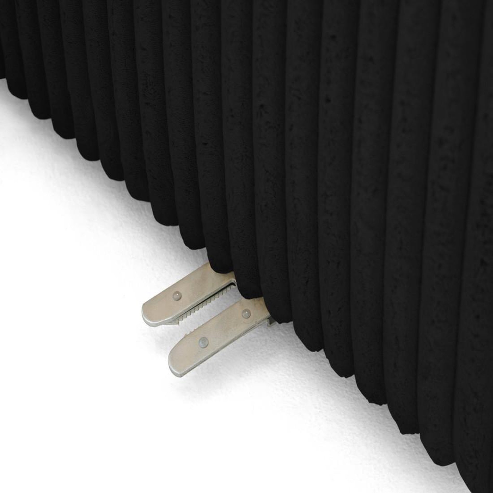 Voir la diapositive 6 : LISA DESIGN Victoire - canapé modulable d'angle droit 5 places en velours côtelé grosses côtes