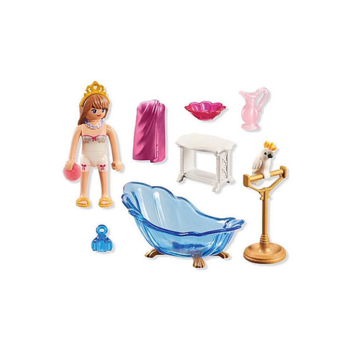 PLAYMOBIL 71850 - Salle de bain royale avec princesse et accessoires