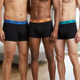 Voir la diapositive 2 : DIM Lot de 3 boxers DIM en coton stretch