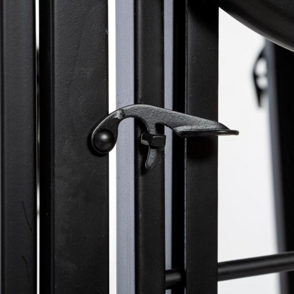 ATMOSPHERA Ensemble Table de Jardin & 4 Chaises  To Paris  77cm Noir