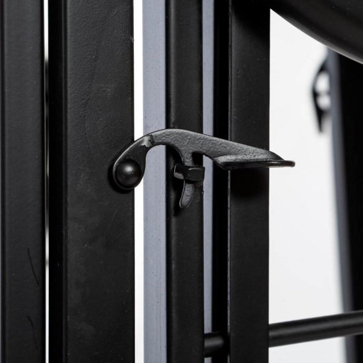 ATMOSPHERA Ensemble Table de Jardin & 4 Chaises  To Paris  77cm Noir