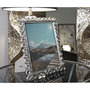 Voir la diapositive 5 : Paris Prix Cadre Photo Déco  Hollow  20x25cm Argent