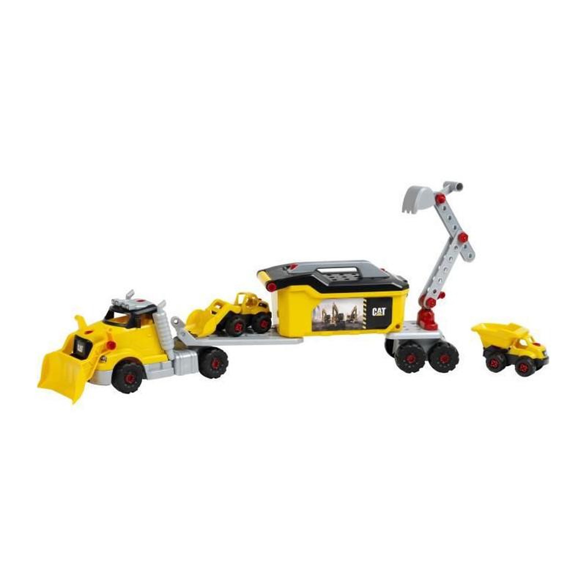 Voir la diapositive 6 : Klein Camion a monter 4 en 1 Caterpillar - KLEIN - 3252