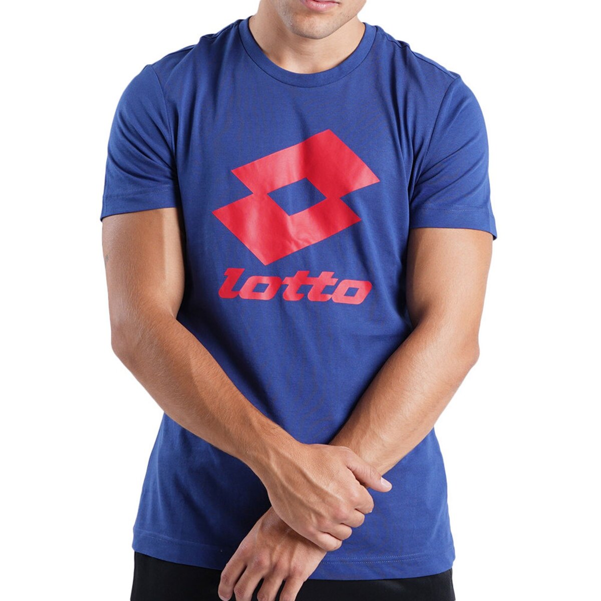 LOTTO T-shirt Bleu Homme Lotto Smart II