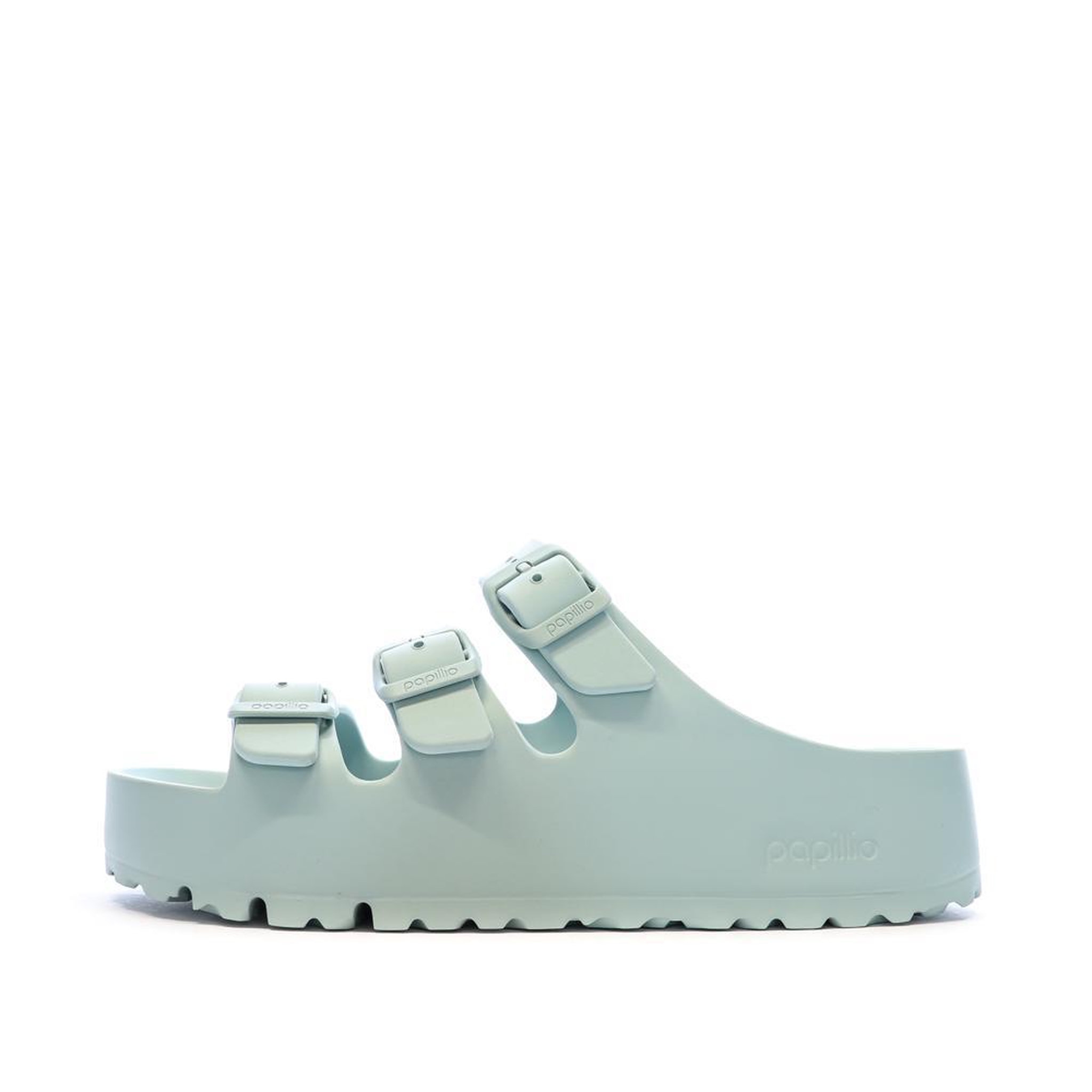 Birkenstock Sandales Vert d'eau Femme Birkenstock Florida Flex. Coloris disponibles : Vert