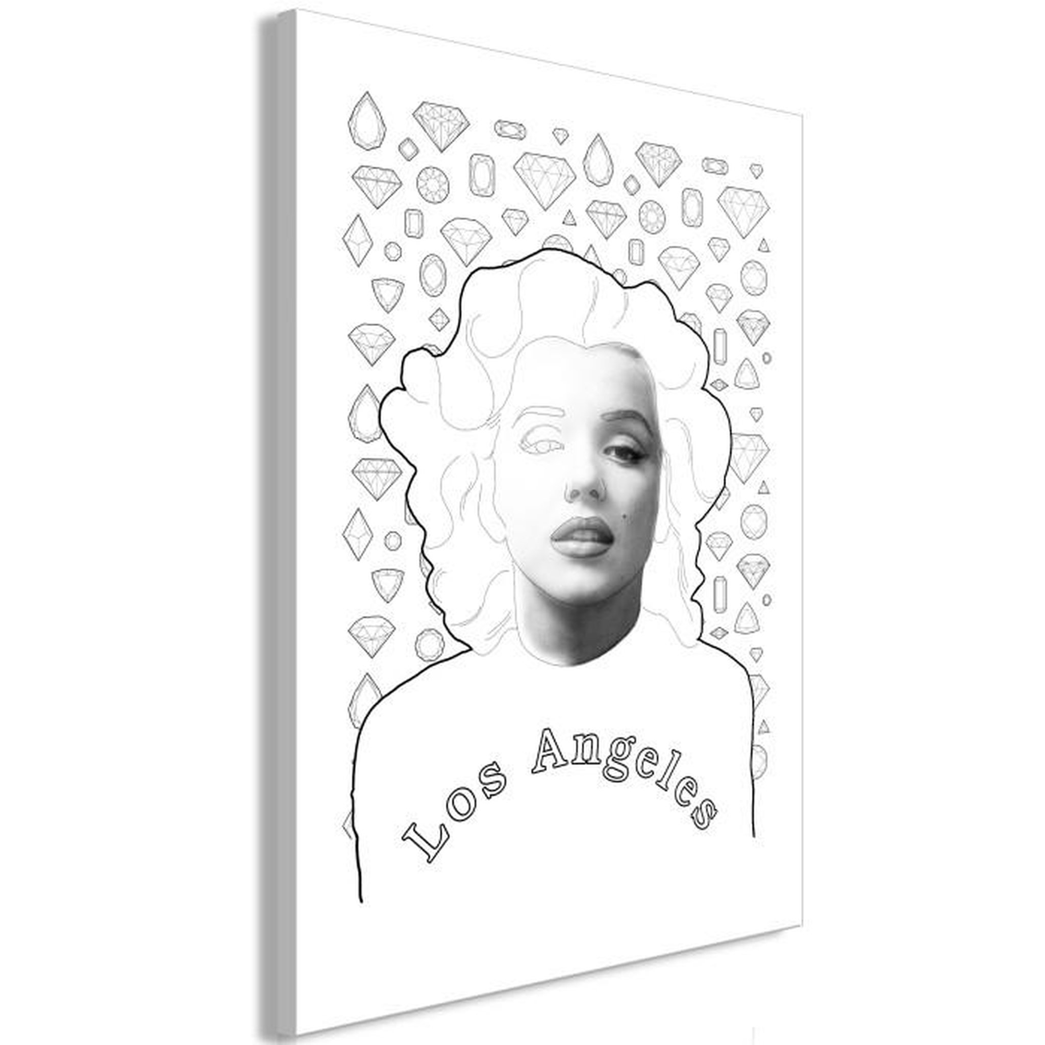 Paris Prix Tableau Imprimé  Marylin Monroe. Coloris disponibles : Multicolore